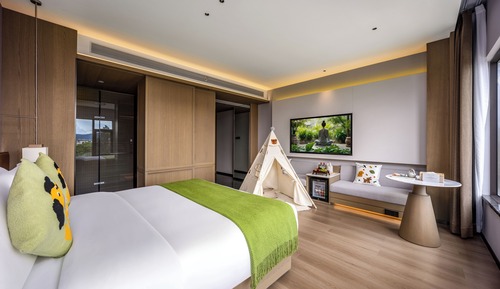 Family Double Room, Courtyard View