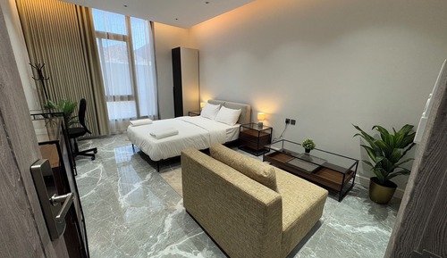 Luxury Studio Suite, 1 Double Bed, Kitchenette