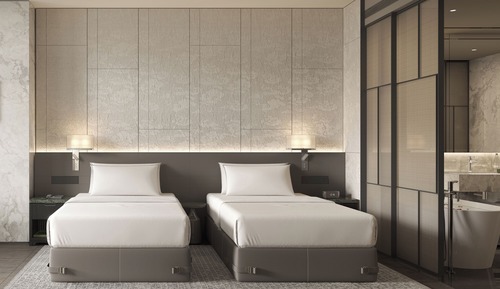 Club Room, 2 Twin Beds, Club Lounge Access, River View