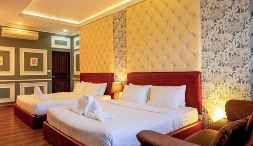 Double Deluxe Room Pool View