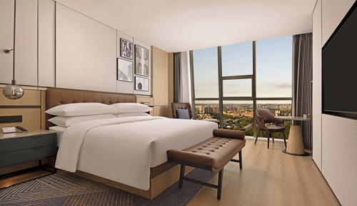 Standard Room, 1 King Bed, Non Smoking, City View