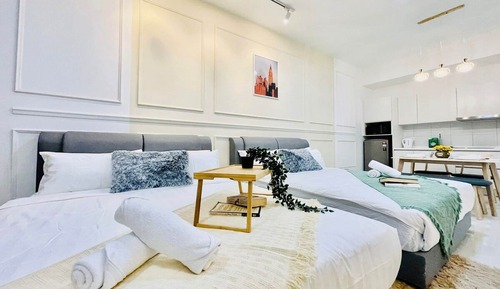Deluxe Studio, 2 Queen Beds, Balcony, City View