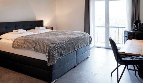 Basic Double Room, Balcony, City View