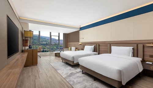 Deluxe Room, 2 Double Beds, Non Smoking