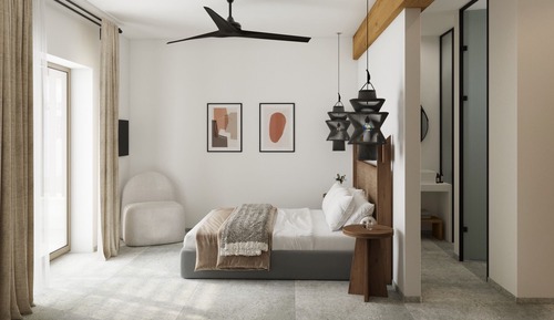 Deluxe Triple Room, Balcony, Sea View