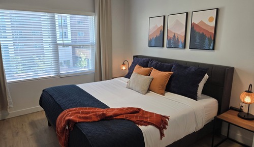 Deluxe Apartment, 2 Bedrooms, Patio, Mountain View