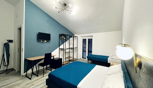 Family Double or Twin Room, City View