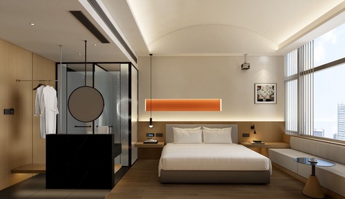 Superior Room, 1 King Bed, Non Smoking, City View