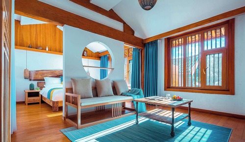 Honeymoon Double Room, Hill View