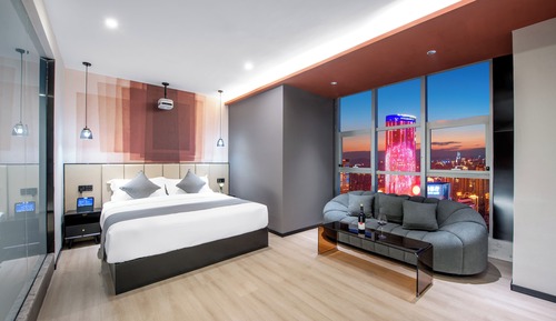 Classic Double Room, Air conditioning, City View