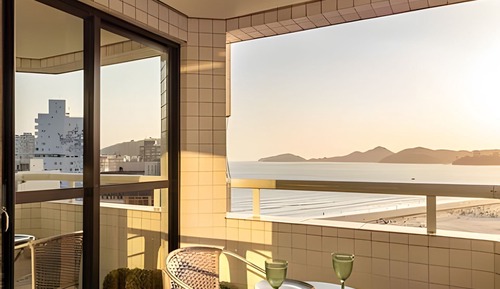 Deluxe Apartment, 1 King Bed with Sofa bed, Pets Allowed, Beach View