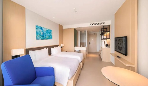 Deluxe Twin Room, Balcony, Sea View