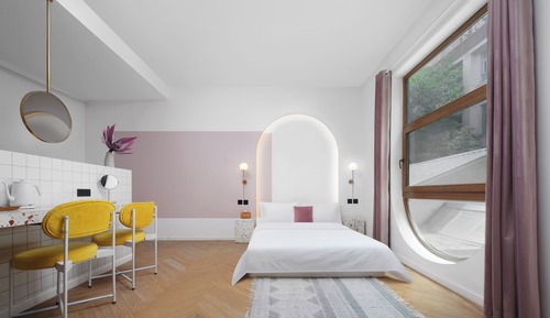 Family Double or Twin Room, 2 Double Beds