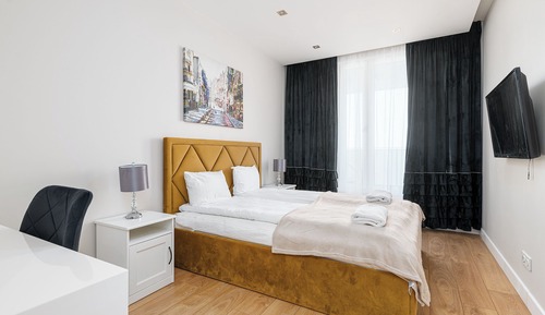 Apartment, Balcony, City View