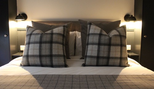 Small Family Room with King