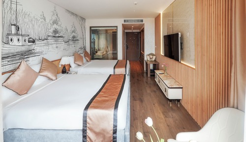 Family Quadruple Room, Non Smoking, Sea View