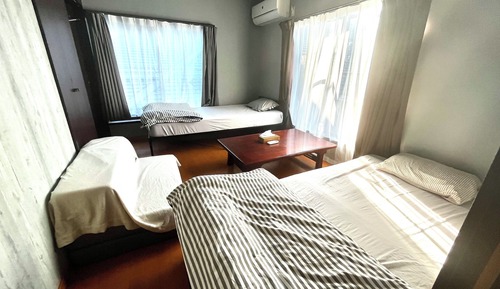 Economy Twin Room, Balcony, Pool View