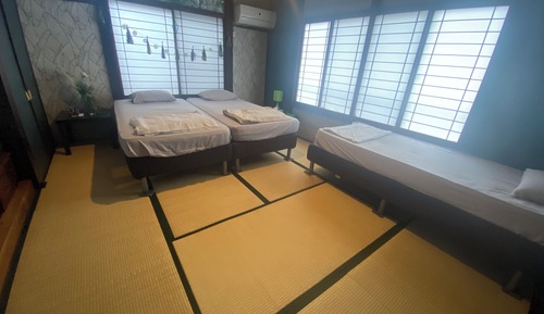 Basic Triple Room, Garden View