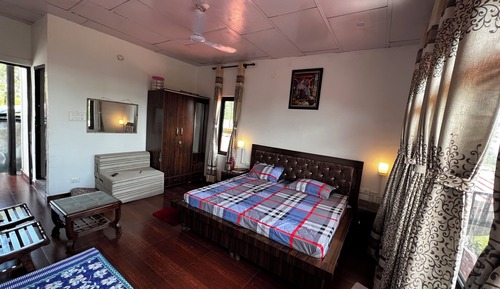 Family Double or Twin Room, Balcony, Mountain View