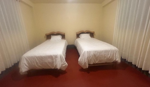 Classic Double or Twin Room, Patio, Mountain View