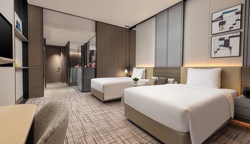 Standard Room, 2 Double Beds, Club Lounge Access