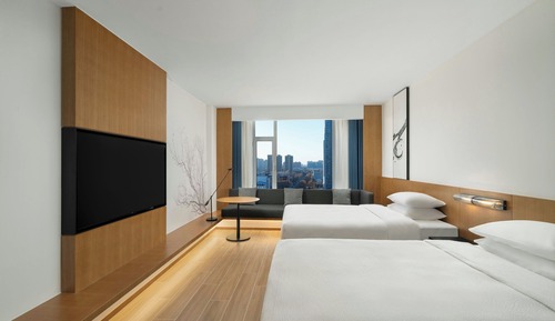 Superior Room, 2 Double Beds, City View