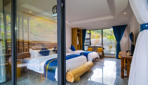 Family Twin Room, Garden View