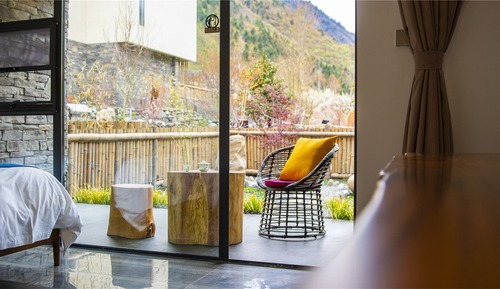 Basic Twin Room, Garden View