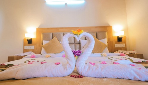 Deluxe Double Room, Patio, Garden View