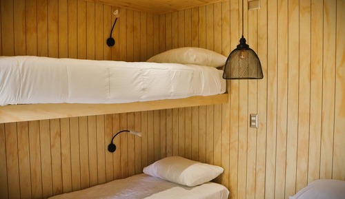 Comfort Cabin, 2 Bedrooms, Terrace, Garden View