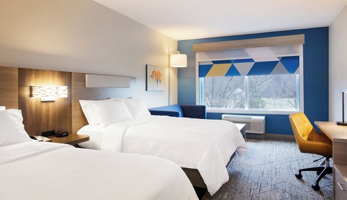 Suite, 2 Queen Beds, Hearing Accessible (Mobility, Accessible Shower)