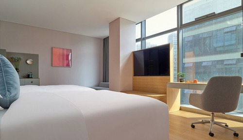 Standard Twin Room, City View