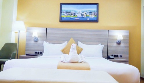Standard Double Room, Balcony, City View