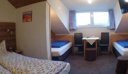 Quadruple Room, Balcony, Mountain View