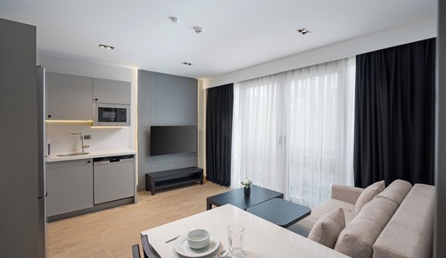 Deluxe Apartment, Non Smoking, Kitchen