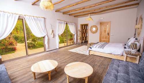 Family Double Room, Balcony, Pool View