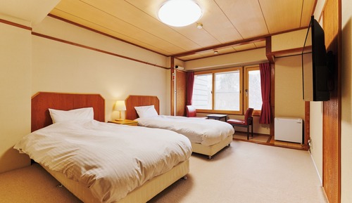 Basic Twin Room, Garden View