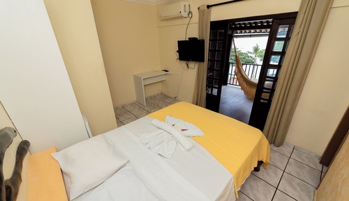 Double Room, Balcony, Beach View