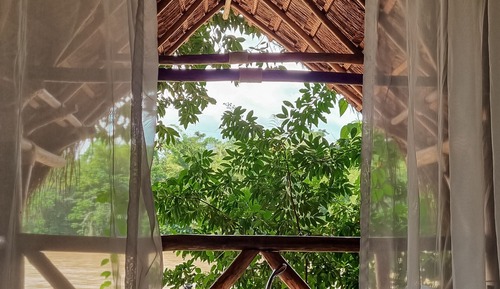 Comfort Cabin, 2 Double Beds, Private Bathroom, River View