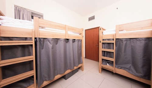Comfort Shared Dormitory, Men only, Non Smoking, Sea View