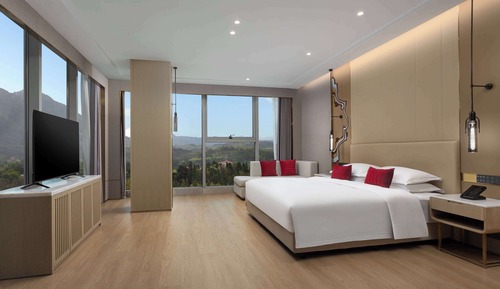 Suite, 1 King Bed, Smoking, City View