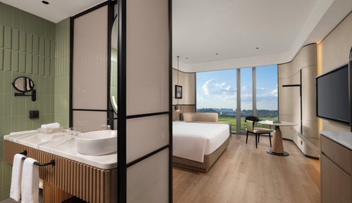 Standard Room, 1 King Bed, Accessible Bathtub