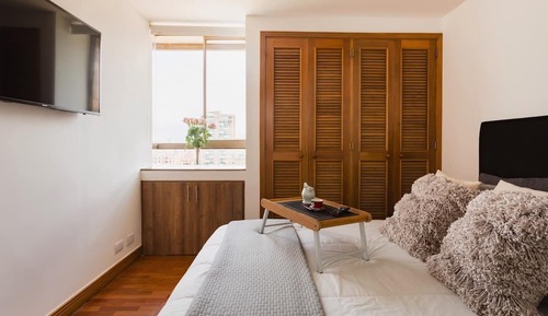 Standard Apartment, Kitchen, City View