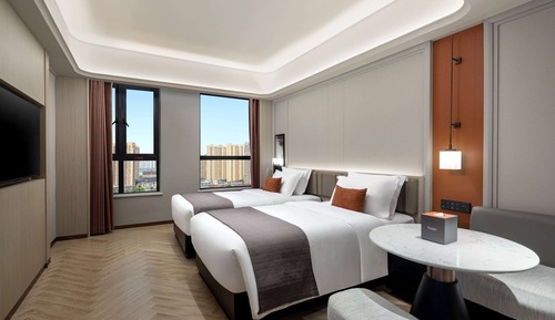 Deluxe Room, 2 Twin Beds, Non Smoking, City View