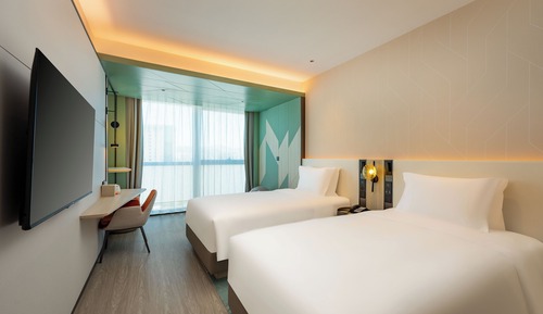 Standard Room, 2 Double Beds (Stocked Minibar Included)