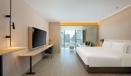 Premium Room, 1 King Bed (Smart Room, Living Area)