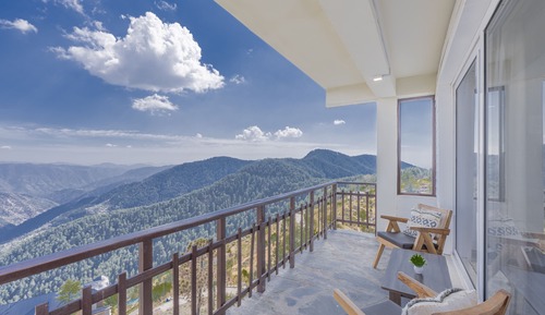 Mountain View Super Deluxe Room with Private Balcony