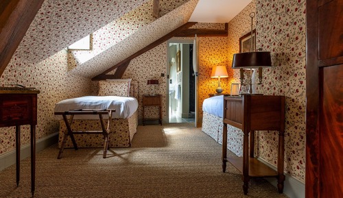 Romantic Twin Room, Ensuite, Garden View (Chambre Espelosin)