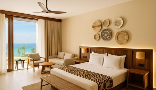 Deluxe Room (1 King or 2 Twin, Front Ocean View)