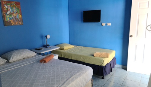 Classic Triple Room, Multiple Beds, Private Bathroom, Courtyard View